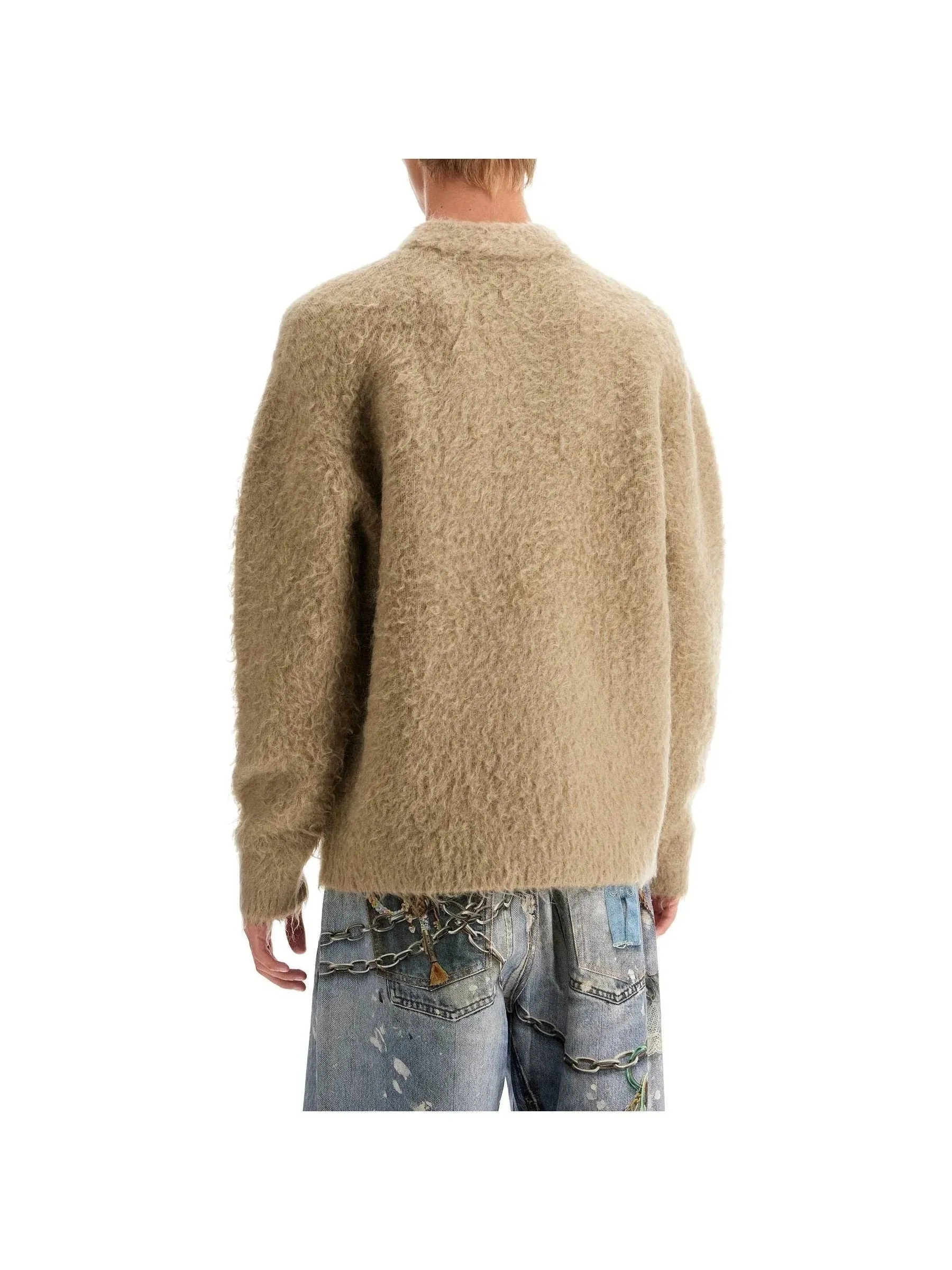 Brushed Effect Oversized Sweater