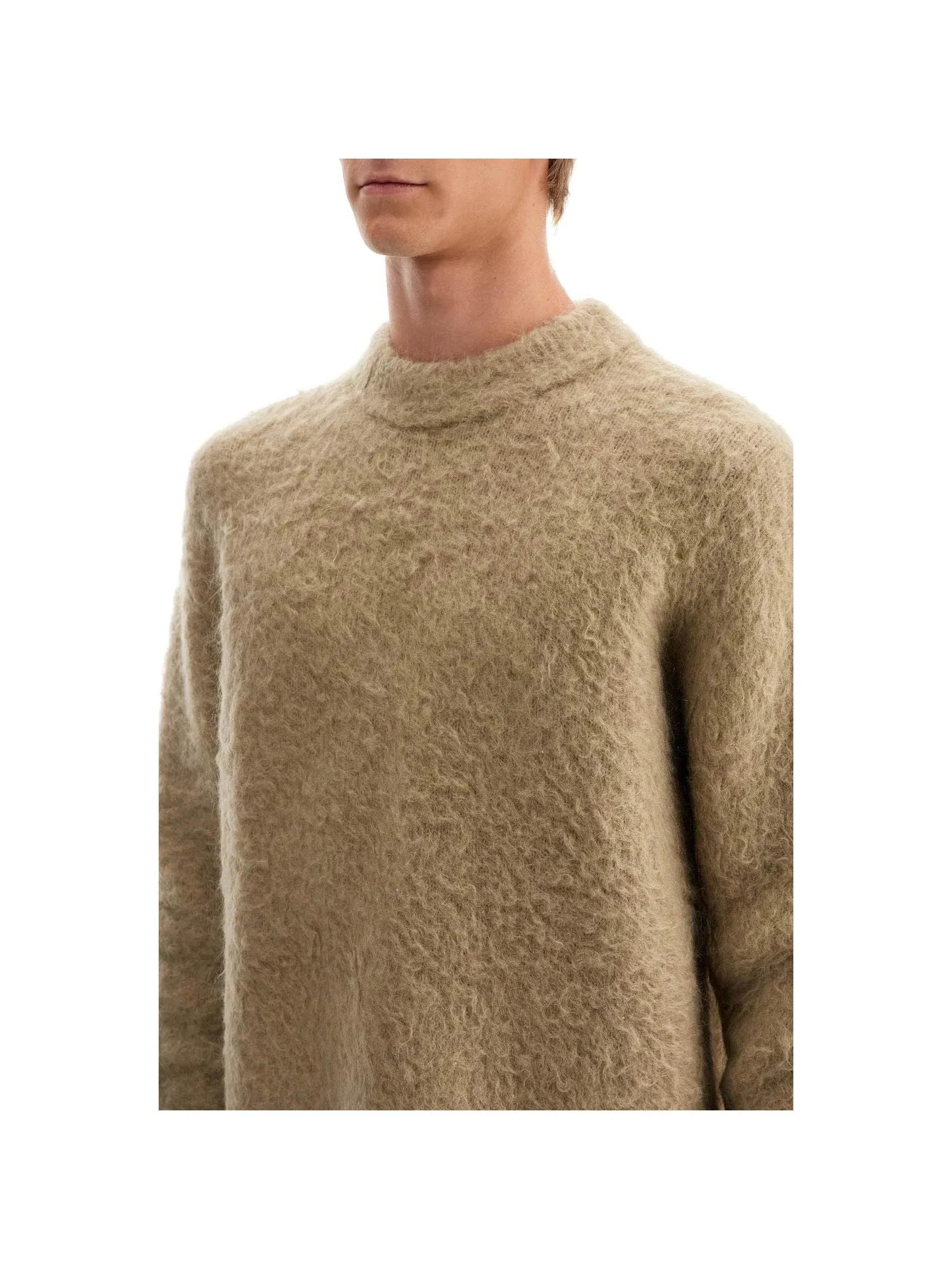 Brushed Effect Oversized Sweater