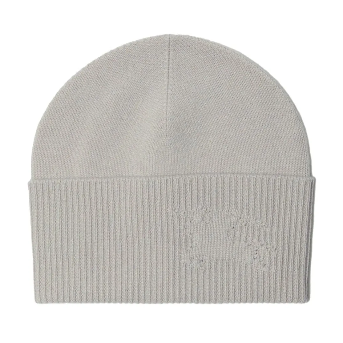 Burberry Logo Cashmere EKD Beanie Beige