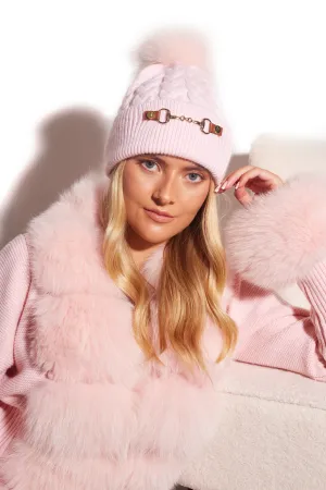 Burley Pom Pom Hat - Pink