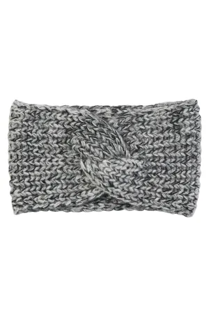 CASHMERE SHAKER RIB TWIST HEADBAND