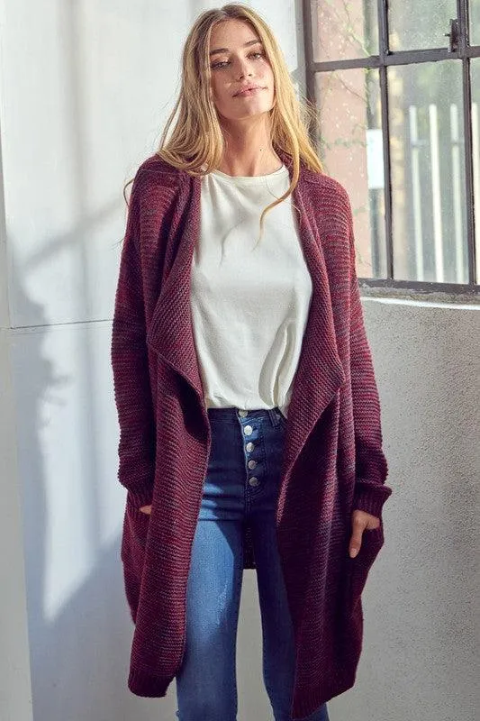 Chunky Sweater Knit Cardigan