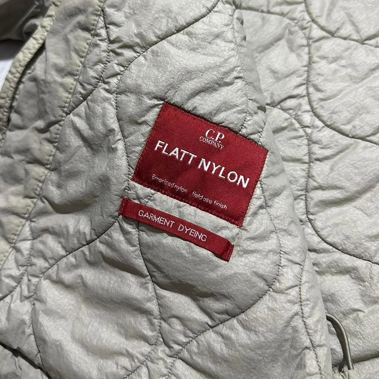 CP Company Flat Nylon Padded Down Jacket