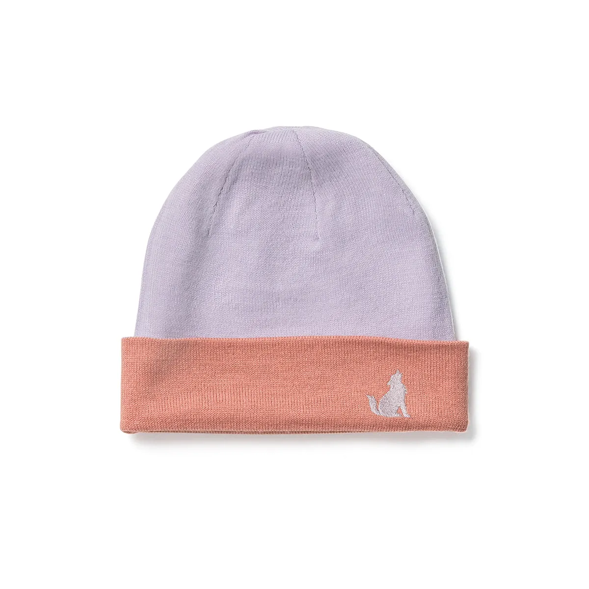 Crywolf Reversible Beanie - Rose/Lilac