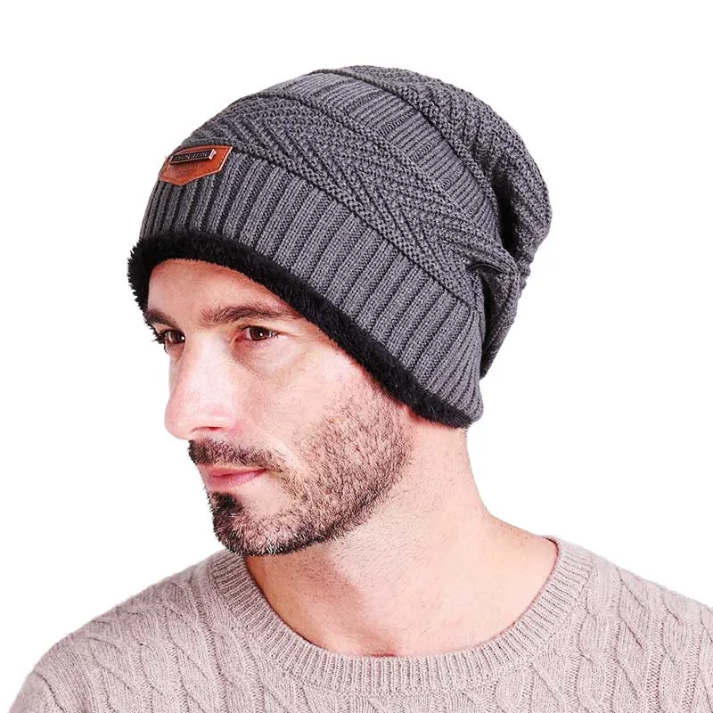 Fashion knitted Winter Hats - Thick and warm Soft Knitted Beanies