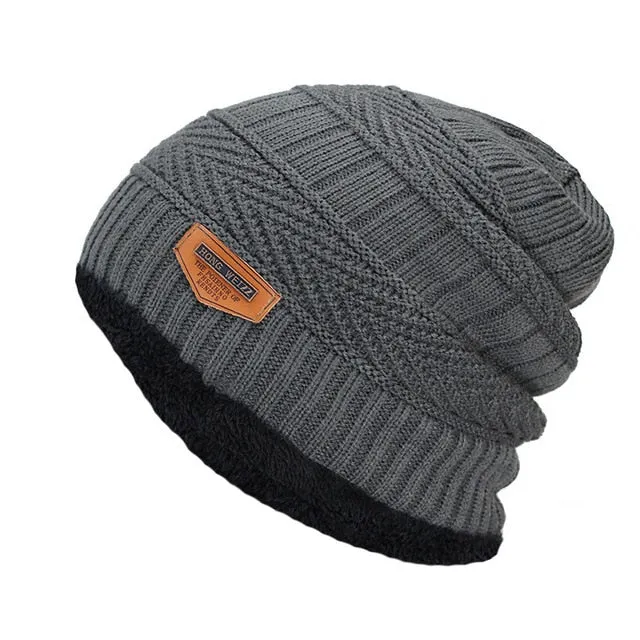 Fashion knitted Winter Hats - Thick and warm Soft Knitted Beanies