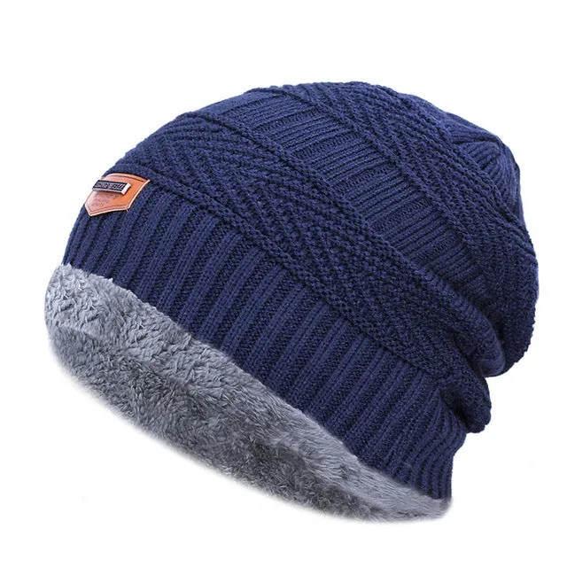 Fashion knitted Winter Hats - Thick and warm Soft Knitted Beanies