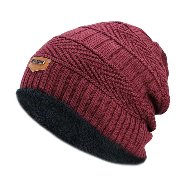 Fashion knitted Winter Hats - Thick and warm Soft Knitted Beanies