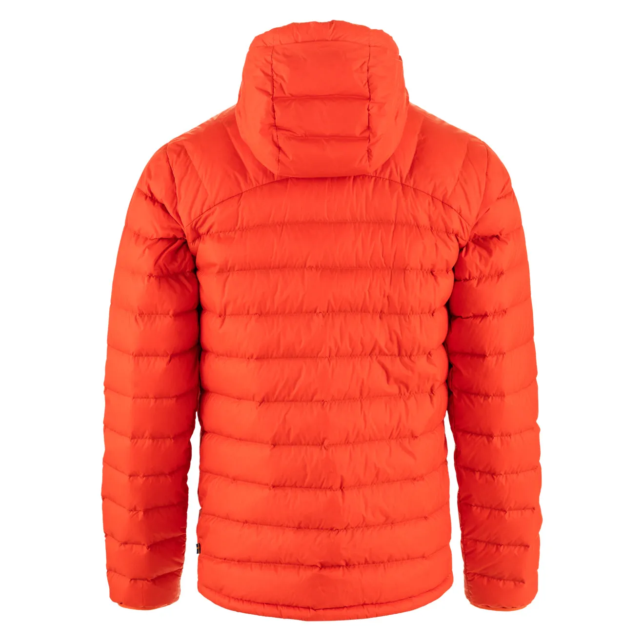 Fjallraven Expedition Pack Down Hoodie Flame Orange / UN Blue