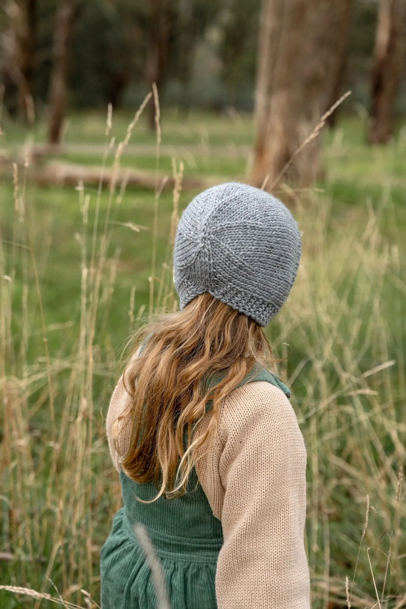 Flowers Bonnet Grey