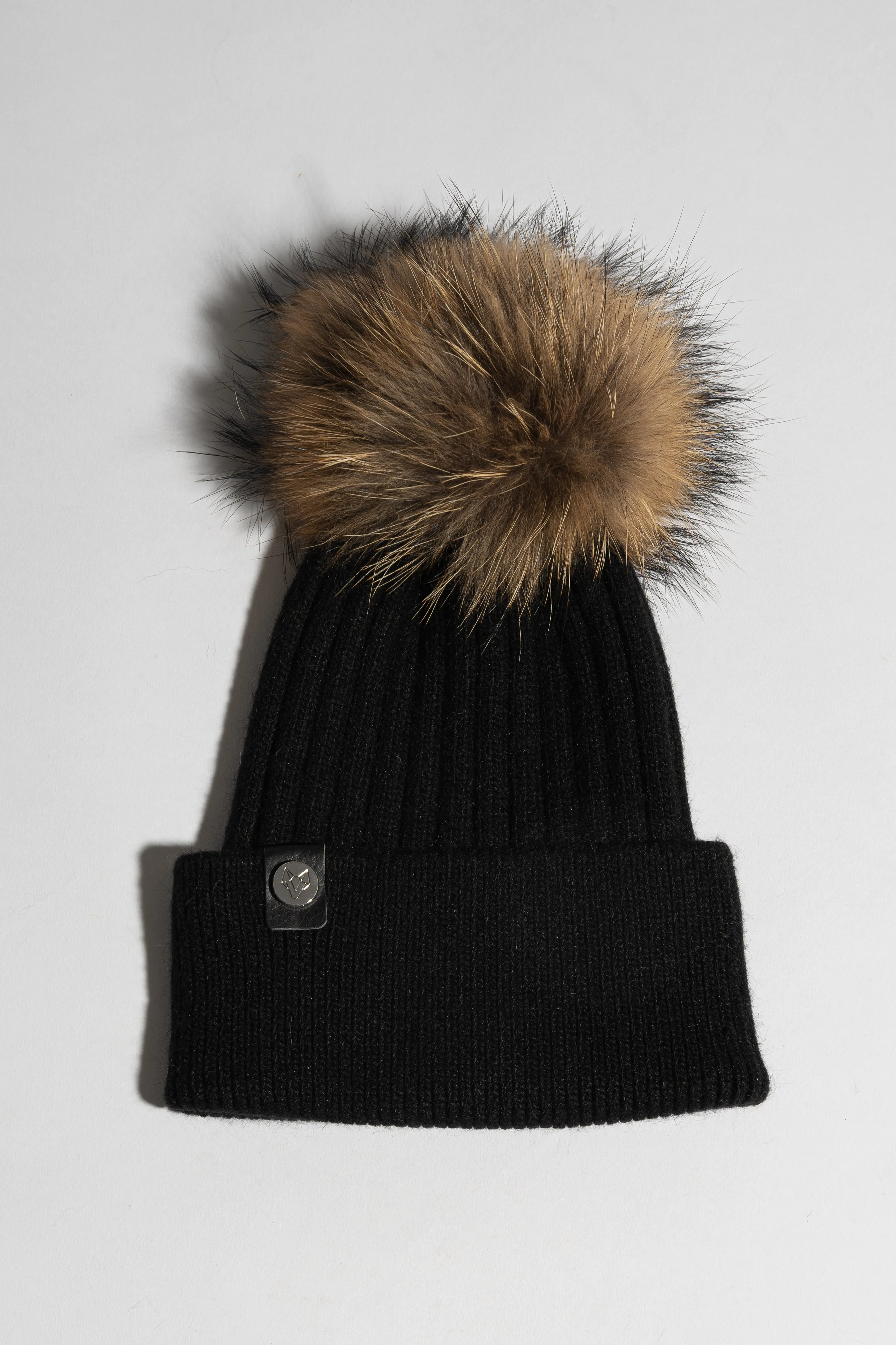 Harley Pom Pom Hat - Black