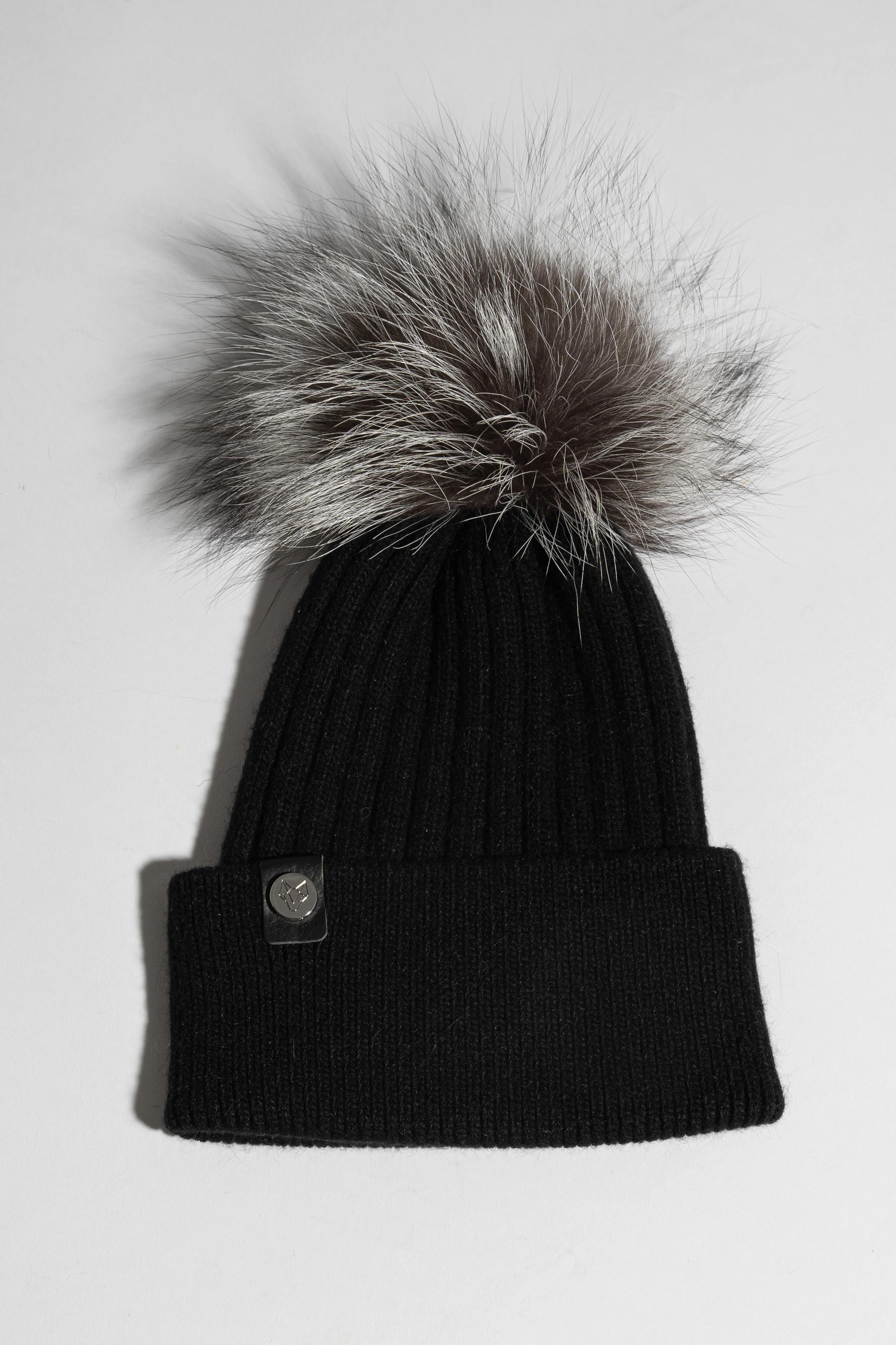 Harley Pom Pom Hat - Black