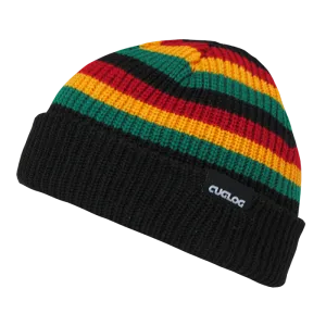 Kilimanjaro Striped Sailor Beanie, Knit Cap - Cuglog K005