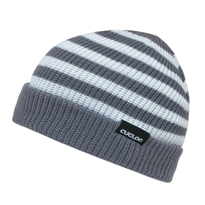 Kilimanjaro Striped Sailor Beanie, Knit Cap - Cuglog K005