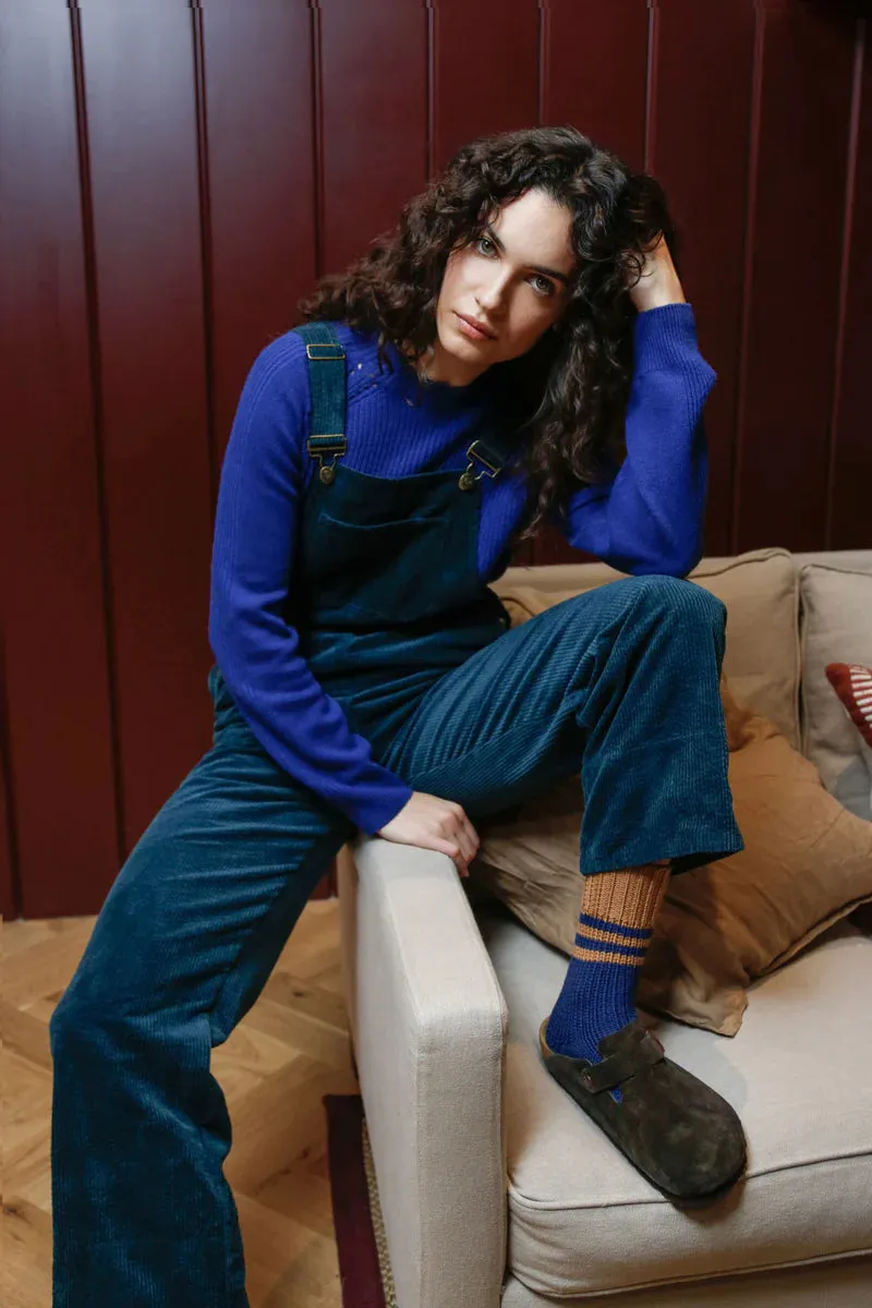 Komodo Leni Marine Green Dungarees