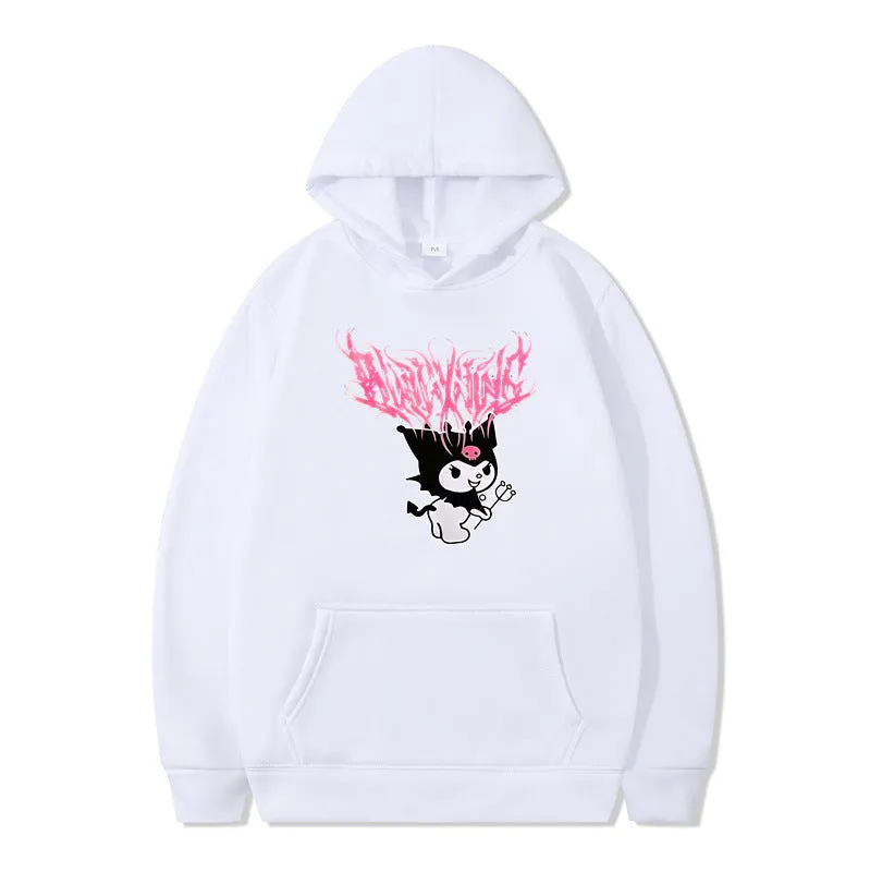 Kuromi Sweater for Women Men Hoodie for Teens Couple's Clothes