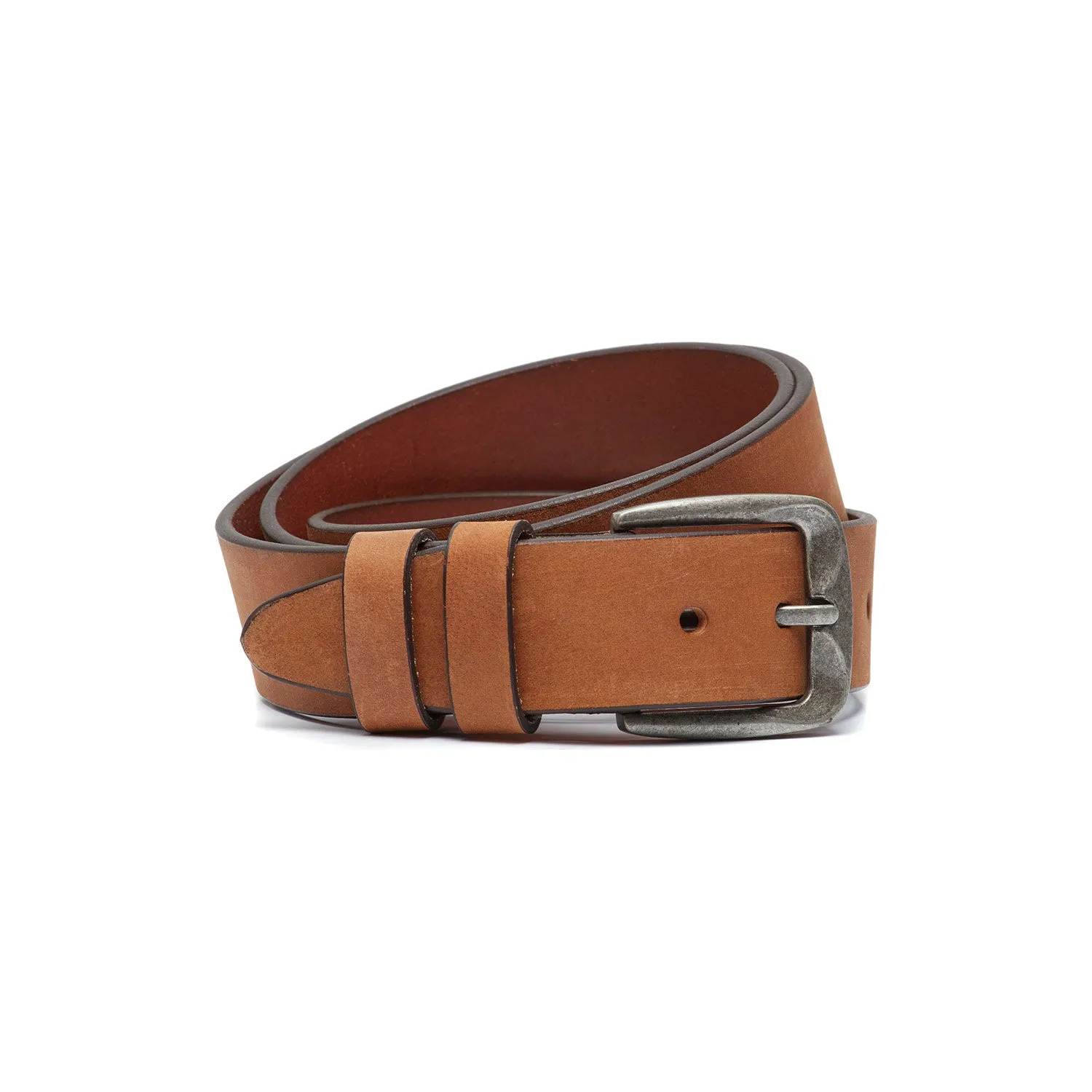 Leather Belt Cognac Vista