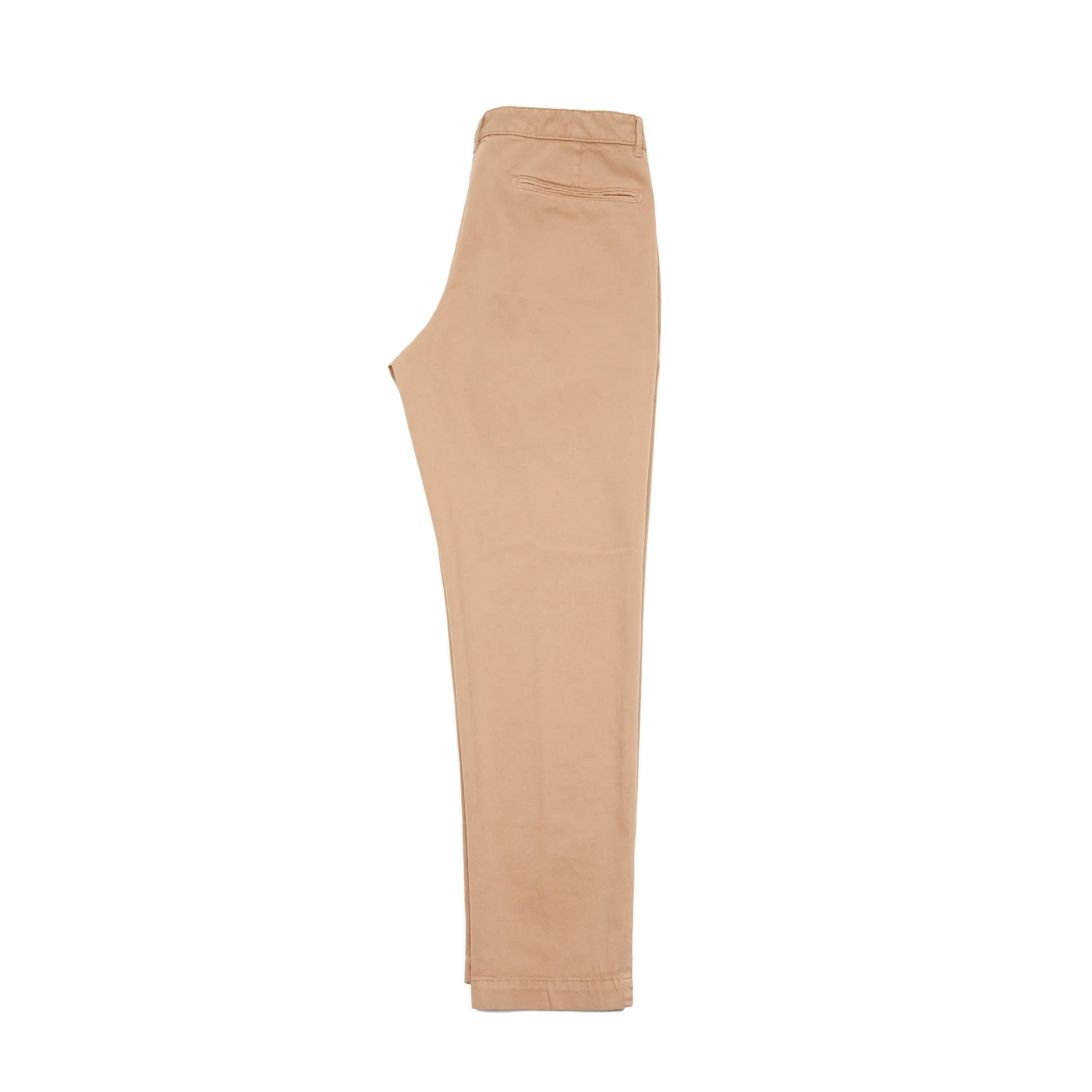 Massimo Alba Women's Melu70 Cotton/Cashmere Trousers in Rusk