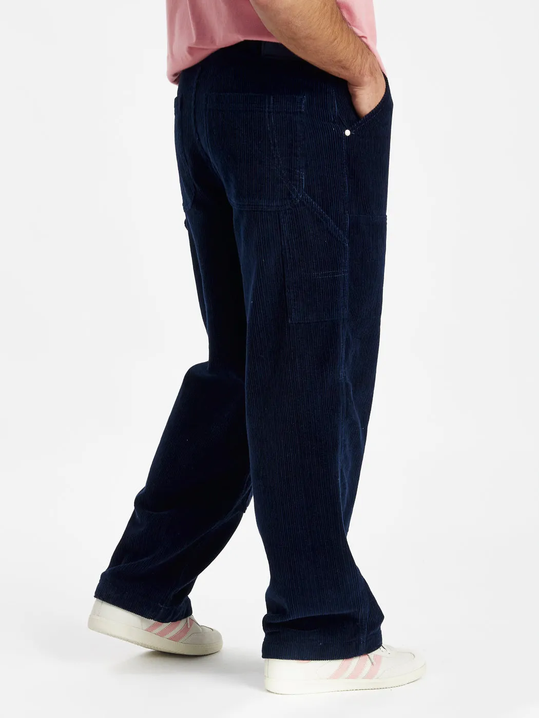 Mills Corduroy Trousers Navy