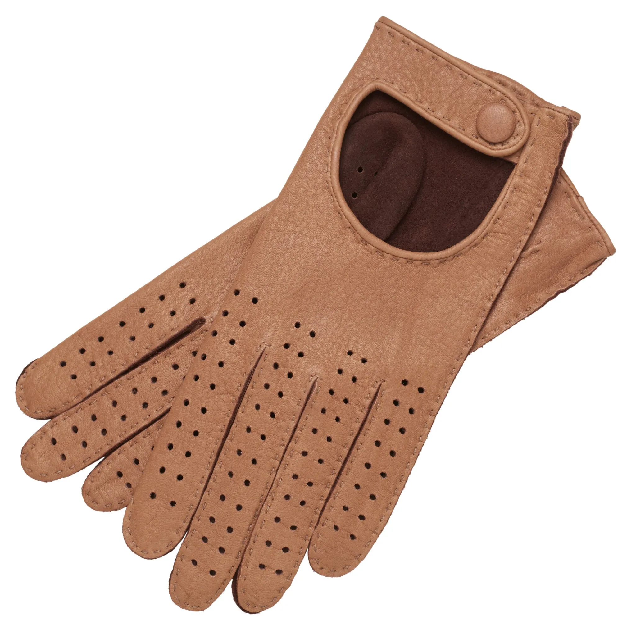 Monza Coco Deerskin Driving Gloves