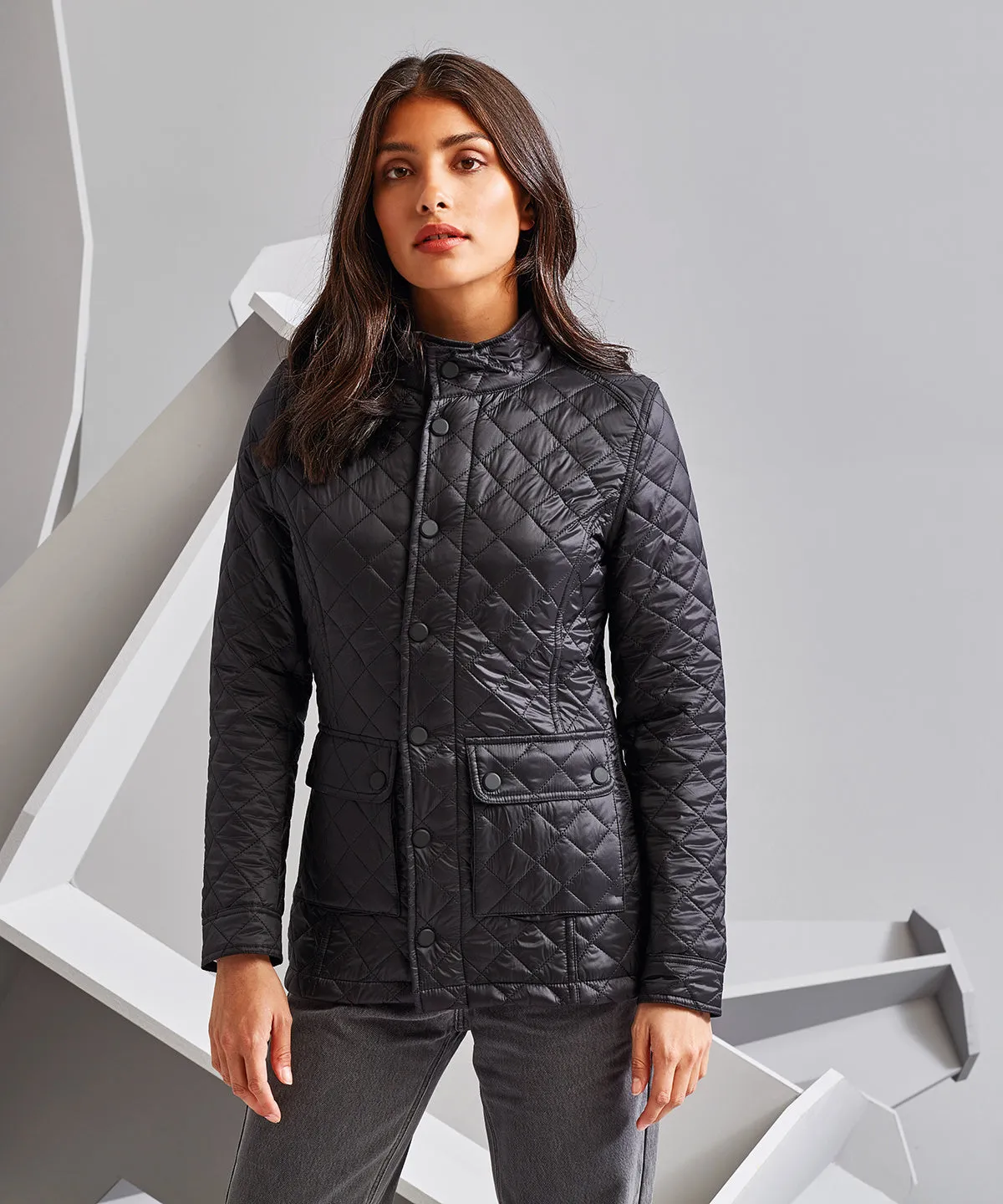 Navy - Women's Quartic quilt jacket