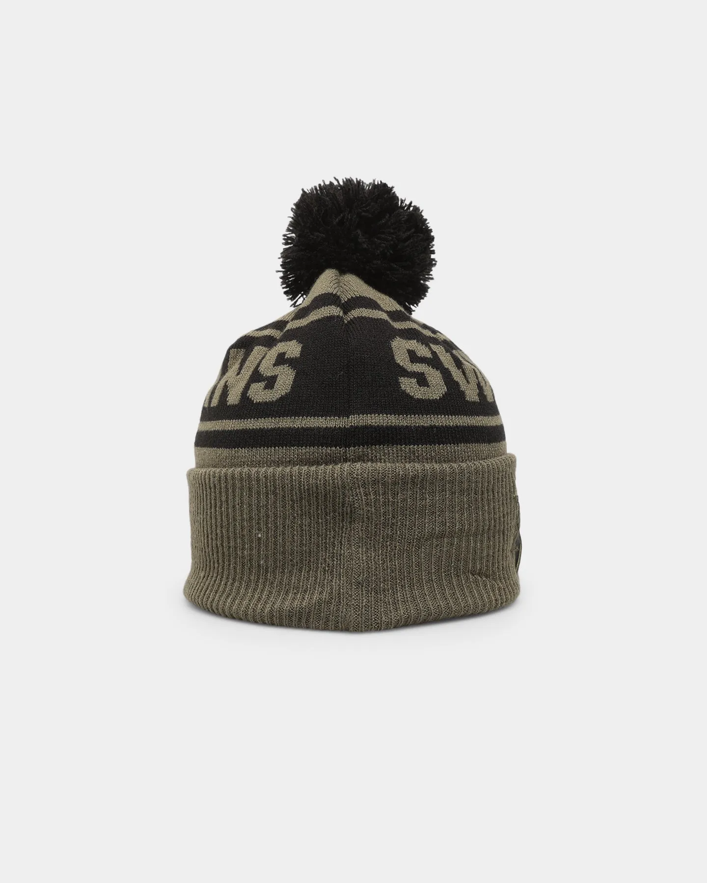 New Era Sydney Swans 'AFL '22 Olive' Pom Knit Beanie Green