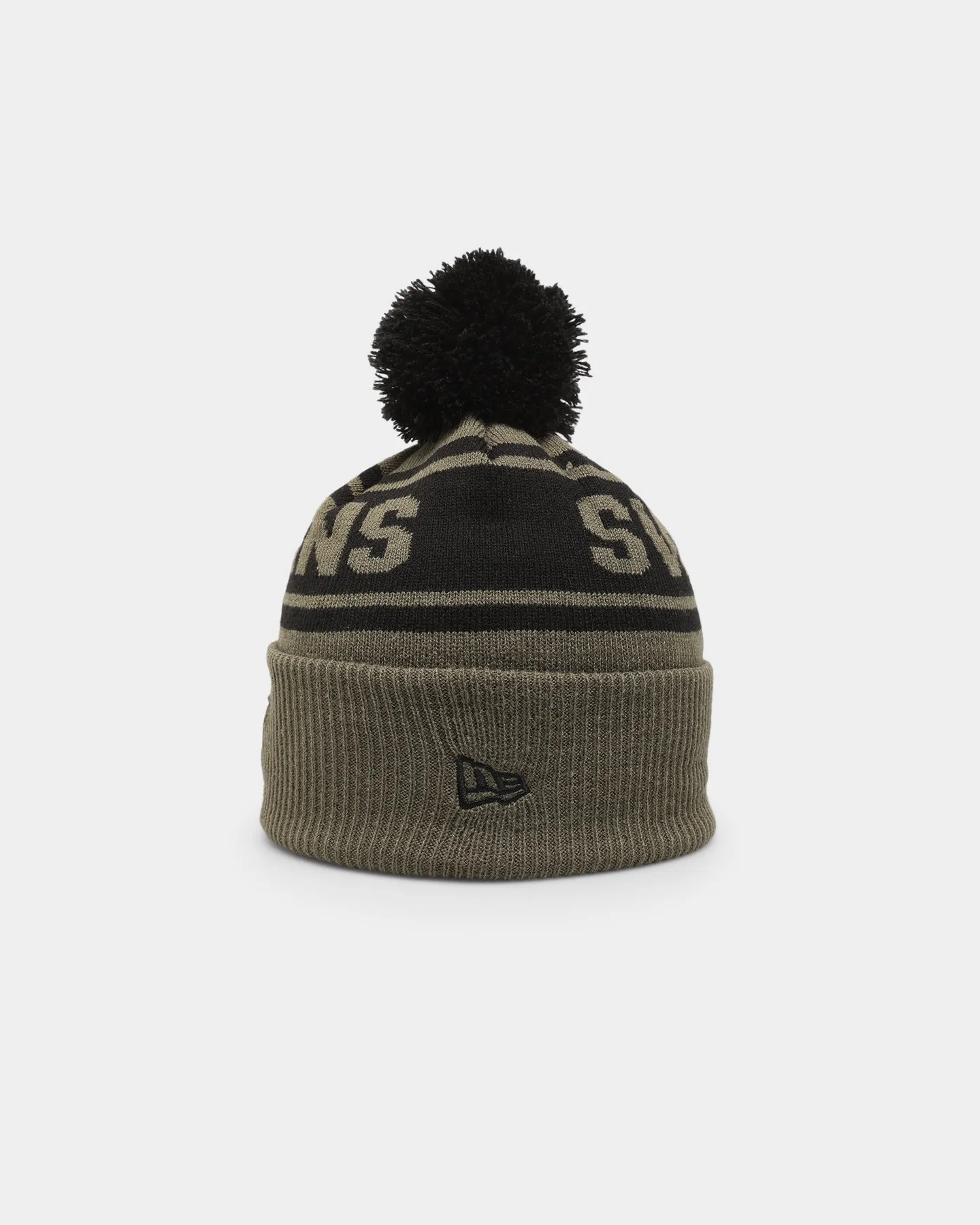 New Era Sydney Swans 'AFL '22 Olive' Pom Knit Beanie Green