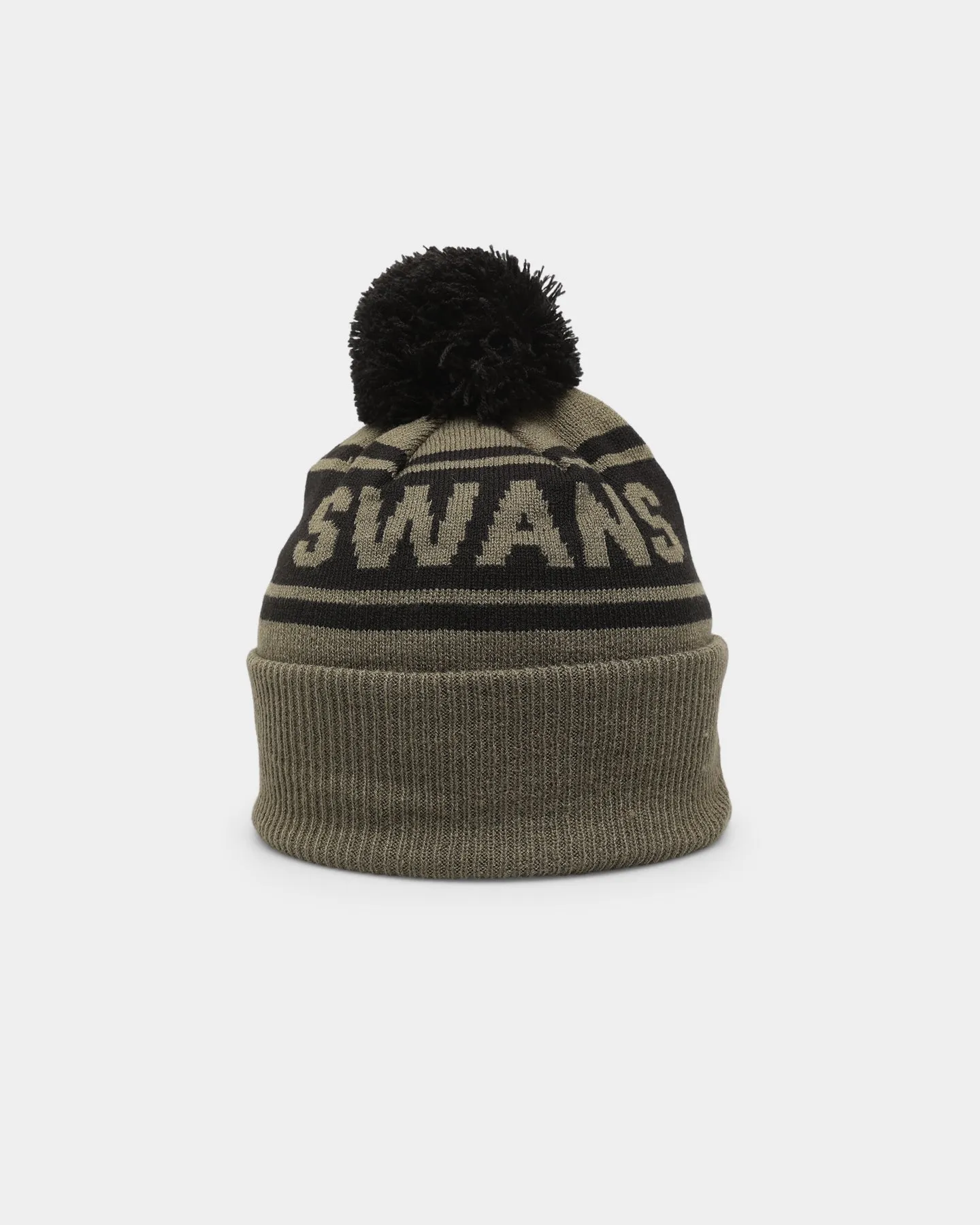 New Era Sydney Swans 'AFL '22 Olive' Pom Knit Beanie Green