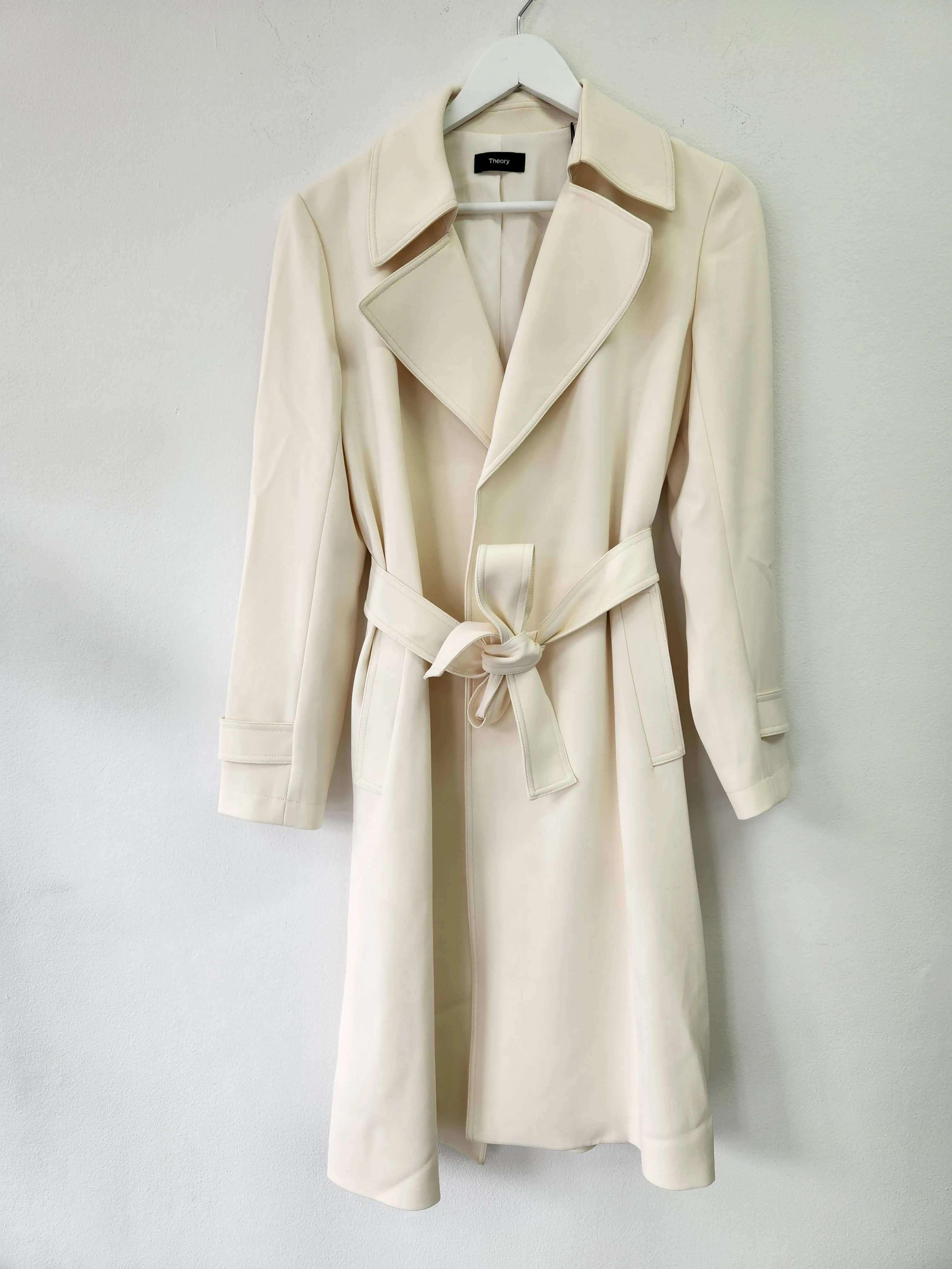 Oaklane Admiral Crepe Trench - Cream