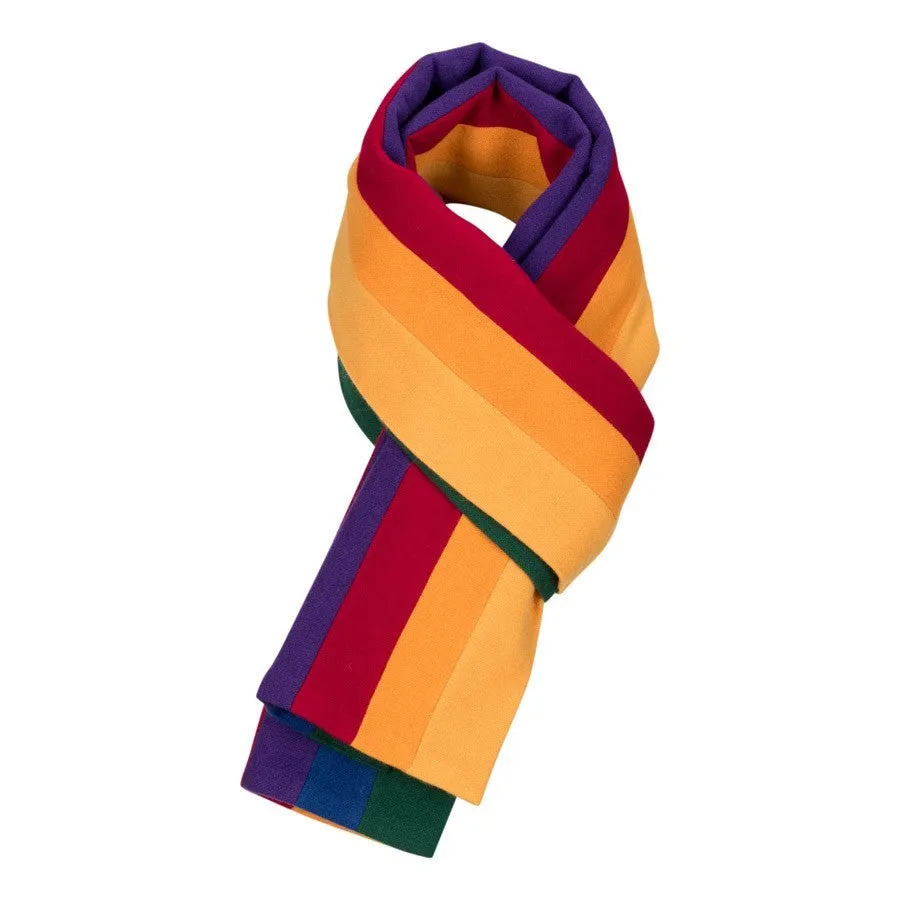 OXFOX Scarves Rainbow scarf - University College - Rainbow colours - LGBTQ 