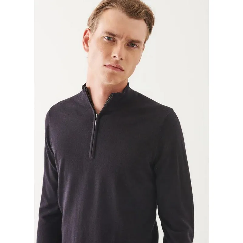 Patrick Assaraf | Extra-Fine Merino Qtr Zip (5 Colors)