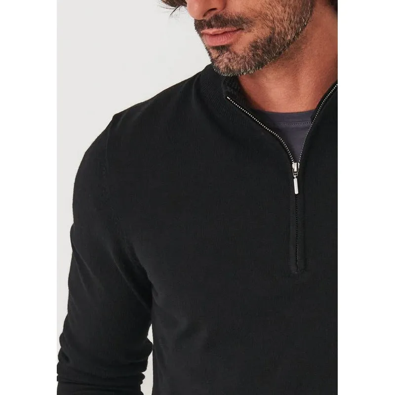 Patrick Assaraf | Extra-Fine Merino Qtr Zip (5 Colors)