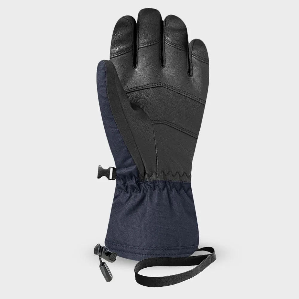 Racer Womens Goose Down Ski Gloves - Navy