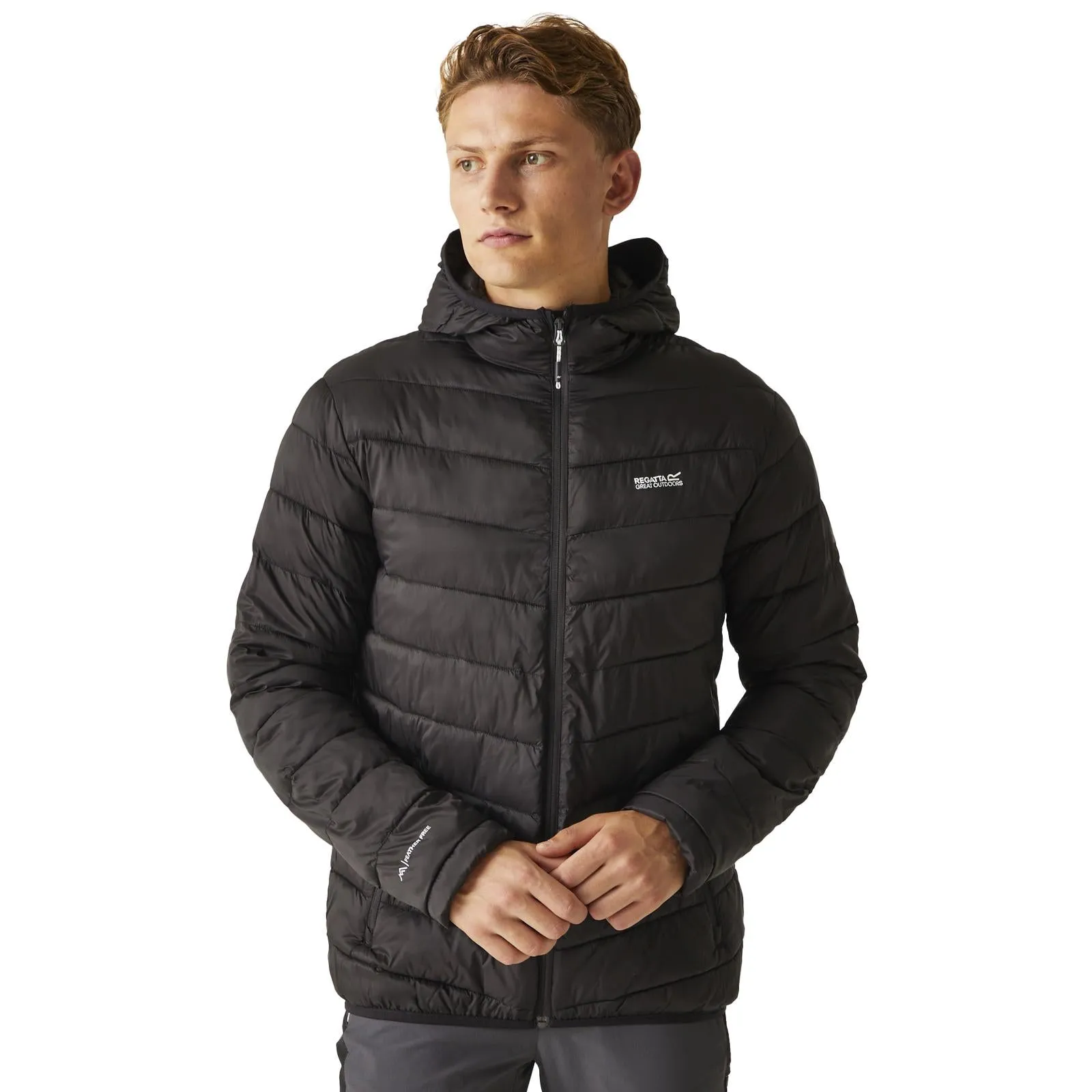 Regatta Mens Hooded Hillpack II Packaway Jacket