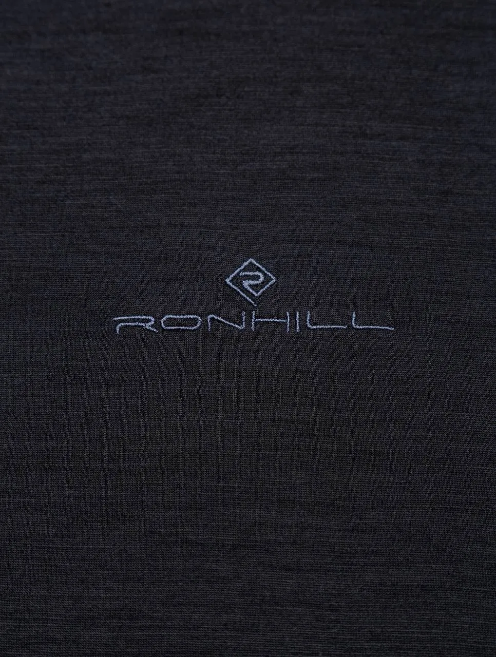 Ronhill Tech Merino Half Zip (Mens) - Black/Lake