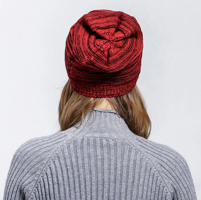 Stylish Red Winter Beanie for Women