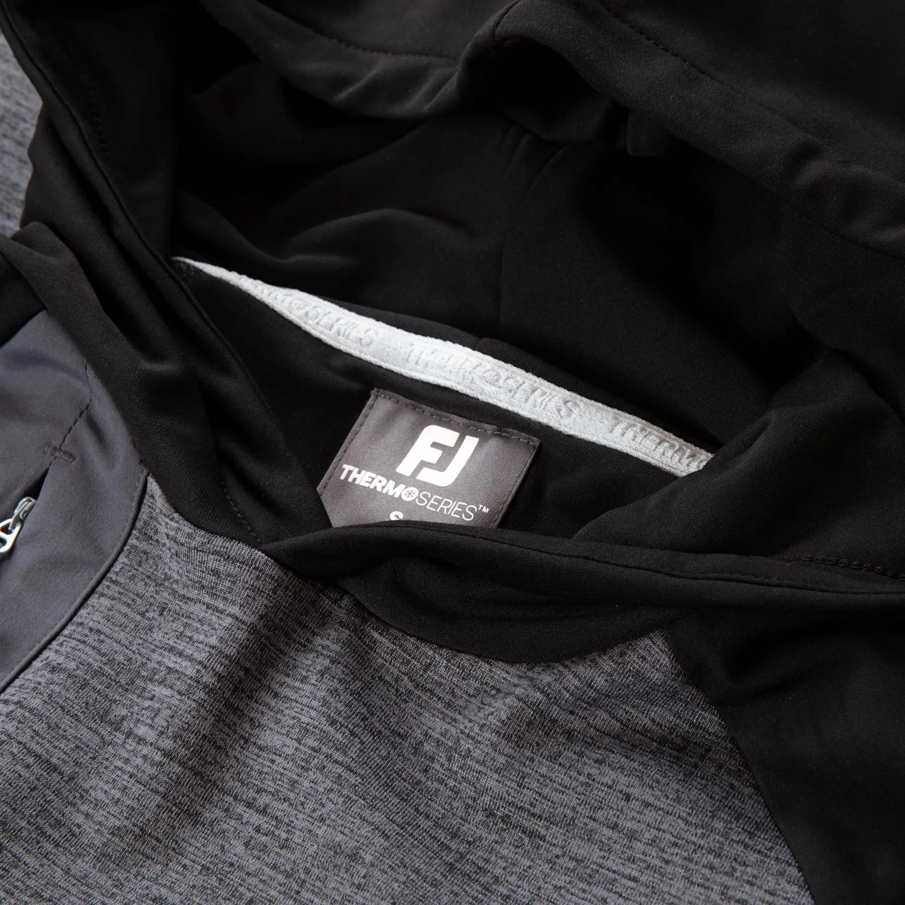 Thermo Pullover Hoodie Charcoal/Black - 2025