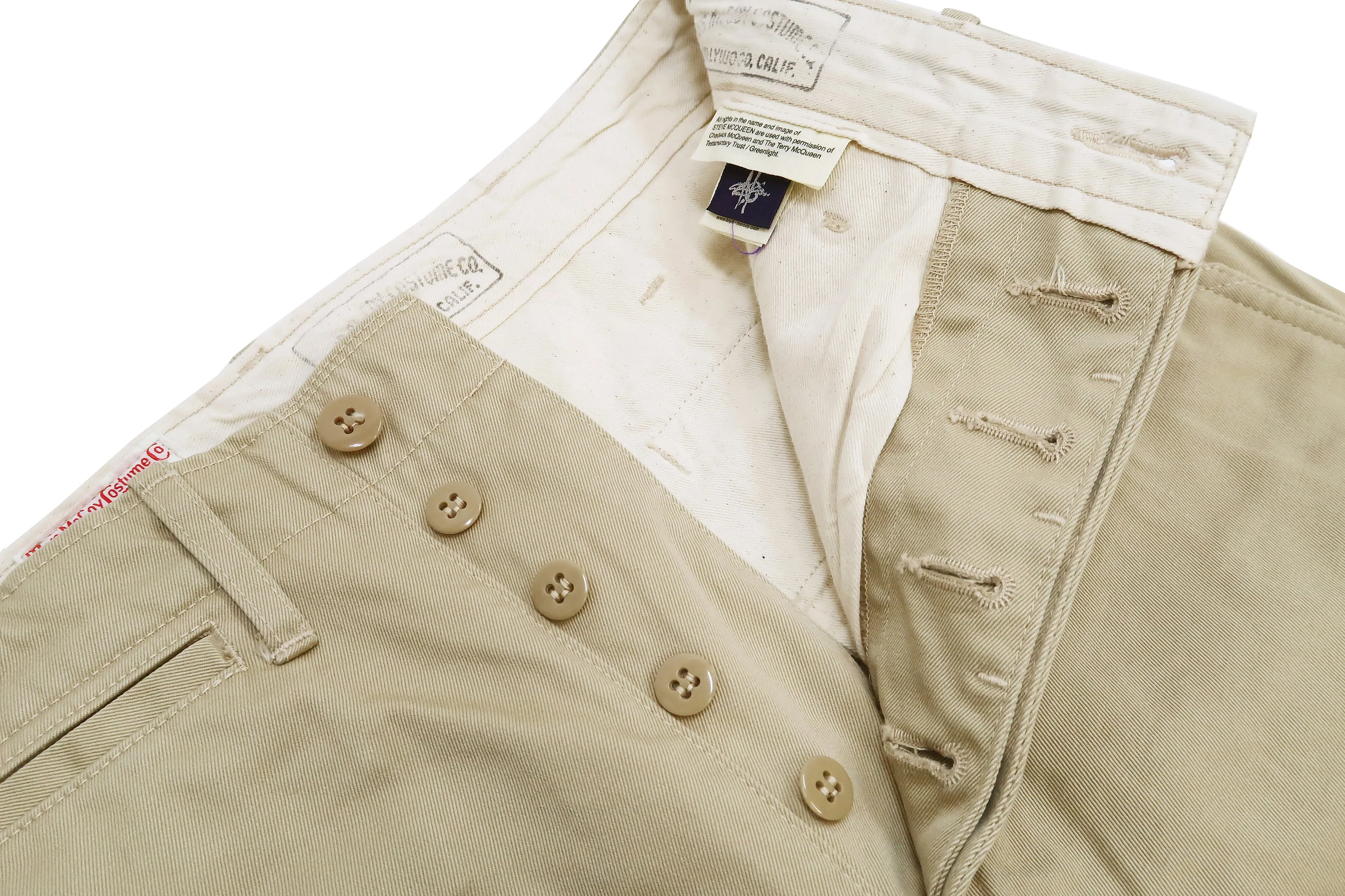 TOYS McCOY Steve McQueen Trousers in The Great Escape Men's Chino Pants TMP2402