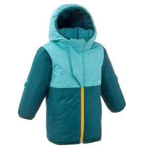 Wedze Warm Lugiklip Baby Ski Jacket - Turquoise