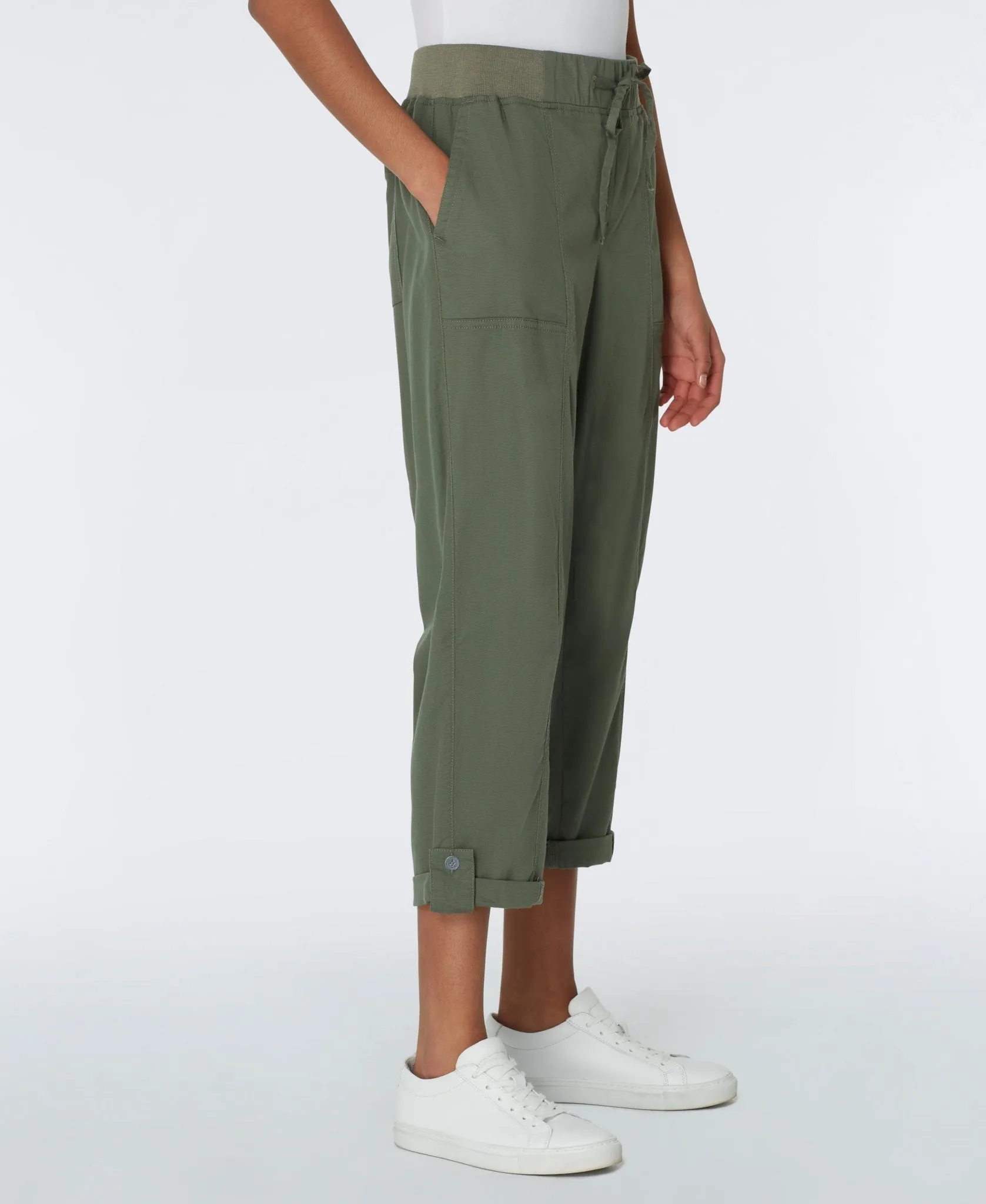 Westport Signature Capri Pants with Knit Waist